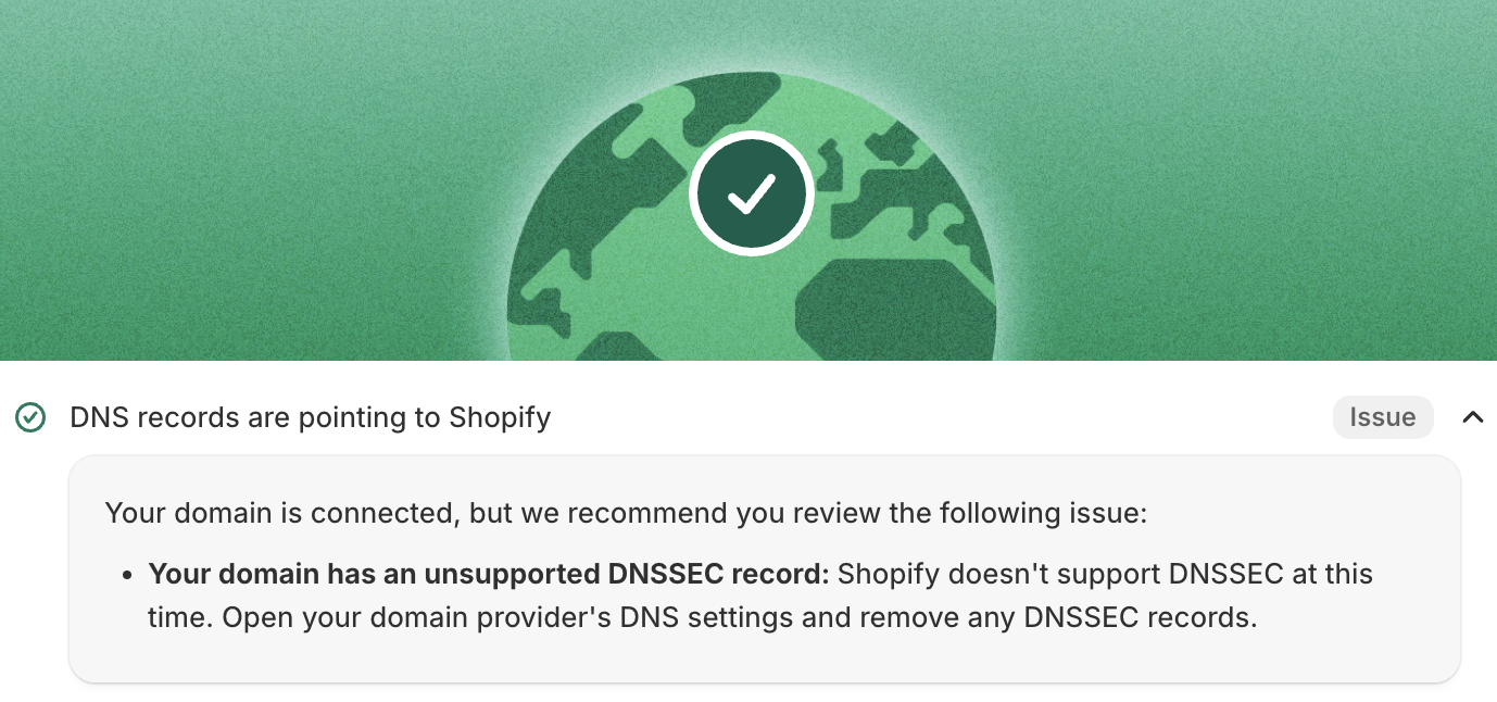 Shopify DNSSEC Fout Oplossen voor TransIP en andere providers
